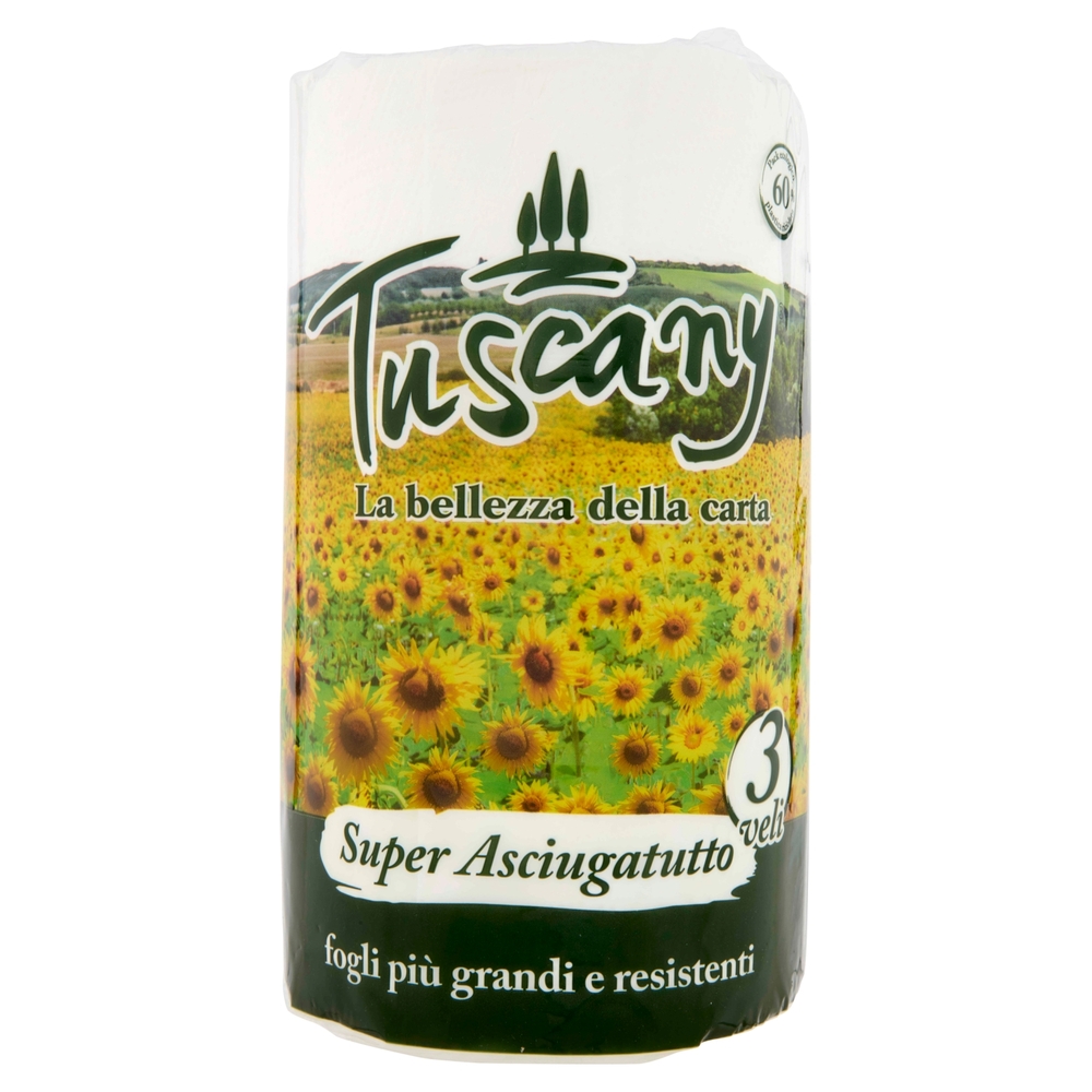 Tuscany Super Asciugatutto 3 veli